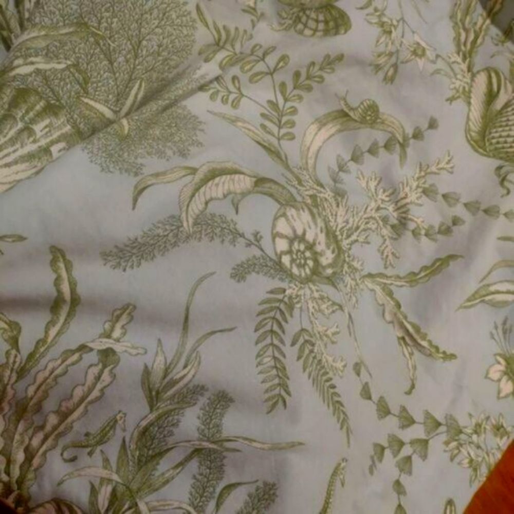 P Kaufman Blue Seashore Fabric 2.5 yards. 54" Wide